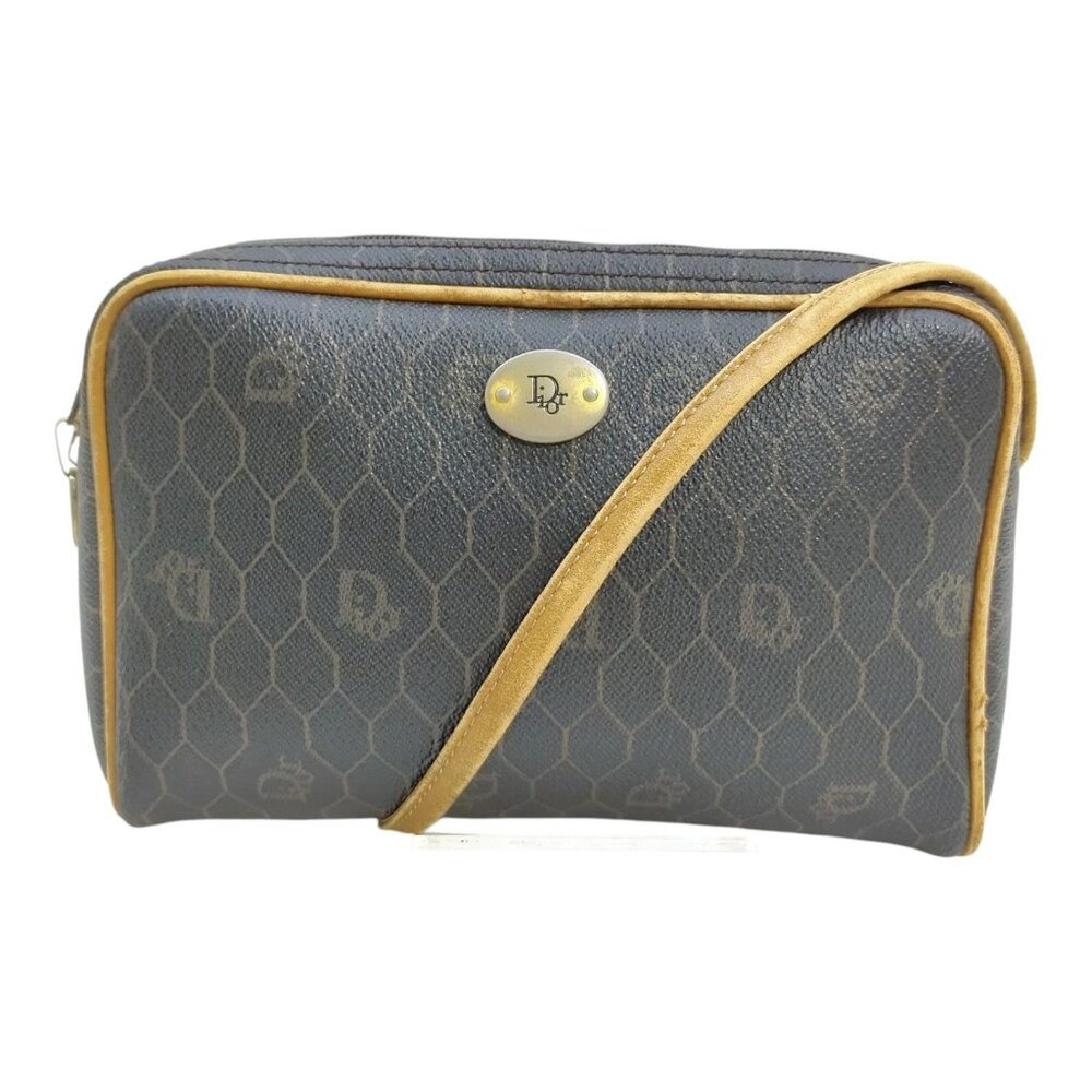 225216BX (L2) Christian Dior Crossbody Bag Gray PVC